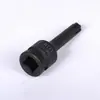 Hexágono soquete 1/2 pistola de ar comprimido de uma peça cabeça de lote pneumática hexagonal chave de fenda manga ameixa manga hexagonal pistola de ar terno lote