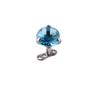 Clavo enterrado de circonita de color transfronterizo de 4 mm, clavo de hueso enterrado de ópalo turquesa, traje de perforación de clavícula de acero inoxidable
