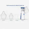 Nebulizador Transfronterizo 302 Nebulizador Inhalador Ultrasónico de Malla Fina Médica para Adultos y Niños, Nebulizador Universal para el Hogar
