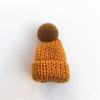Japonês e Coreano chapéu mini de lã de bolinha de lã fofo diy chapéu pontudo à mão capa de celular acessórios de grampo de cabelo acessórios produtos semiacabados