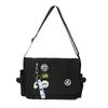 Bolsa Transversal Ins Novo Estilo Casal Tendência Marca Roupa de Trabalho Simples Casual Japonês Estudante Bolsa de Ombro Moda de Rua