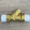 Filtro de Cobre Espesado para Calefacción Doméstica Tubería de Agua Ppr Aire Acondicionado Filtro Tipo Y 1/2 Pulgada 3/4 Pulgada 1 Pulgada Limpieza Sin Desmontaje