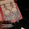 Juego de Anillo de Mariposa Superpuesta de Cardamomo con Gema y Pendientes de Mariposa Pétalo Gota de Agua Flor Exquisita