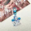Nezha el Niño Mágico Aventura Marina Llavero Acrílico Aoyi Campana de la Vida Real Colgante para Mochila Pequeño Regalo