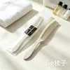 Pente Descartável de Hotel B&B Quarto de Hóspede Especial Pente de Palha Viagem Portátil Pronto para Entrega