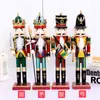 Directo de fábrica 30cm Cascanueces títere soldado decoración decoración creativa regalo en stock