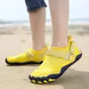 Directo de fábrica nuevos zapatos de agua para niños transfronterizos populares para exteriores pesca vadeo natación secado rápido cinco dedos zapatos de playa