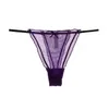 Verano 2026 Nuevo Estilo Japonés Sexy Tanga para Mujer Malla Transparente Pura Deseo Ropa Interior sin Costuras en Colores Macarrón