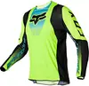 Uniforme de Baloncesto Traje de Descenso Zorro Traje de Ciclismo Top de Manga Larga Traje de Motocicleta Todoterreno de Verano para Hombre Camiseta