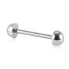 E-Commerce Transfronteiriço Aço Inoxidável Bola Semicircular Língua de Unha 14g Anel de Língua de Bola de Aço Cinco Estrelas Piercing Personalizado Rosca Galvanizada Ornamento de Língua