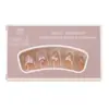 Recomendações do Xiaohongshu para Nail Art com Olho de Gato Francês, Laço de Pérola, Peças de Unha com Strass, Pontas de Unha Doces e Estilosas que Realçam o Tom de Pele Clara