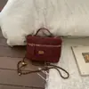 Bolso Nicho Coreano Bolso Cruzado Versátil para Mujer Bolso de Hombro Moderno Casual Bolso Cubo Acolchado Bolso de Mano Sencillo