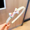 Diademas Infantiles de Primavera y Verano, Diademas de Lazo de Princesa, Accesorios para el Cabello de Niñas, Diademas Coreanas para Bebé que No Aprietan la Cabeza, Diademas para Cabello Rebelde