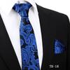 Vestido Gravata Lenço de Bolso terno Negócios Masculino Casamento de alta qualidade vinho tinto Gravata Listrada Shengzhou em estoque