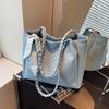 Bolso Exterior Individual de Gran Capacidad para Mujer 2024 Nuevo Bolso de Hombro Versátil Diseño Nicho Bolso de Clase para Estudiante Universitario