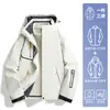 Chaqueta Tres en Uno para Hombre y Mujer, Forro Polar, Cortavientos e Impermeable, Chaqueta de Montañismo Xizang para Exteriores, Chaqueta Funcional con Logotipo Estampado