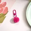 Colgante de pompón pequeño lindo para manualidades de dulces, hebilla de puerta, llavero, accesorio para bolso, colgante versátil, accesorio, decoración, accesorio