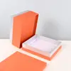 Cajas de regalo portátiles personalizadas, cajas de embalaje de alimentos con tapa y base, cajas de papel impresas para productos horneados, cajas de regalo con logotipo personalizado