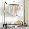 Novo Varal de Chão com Orelhas de Gato Cabide para Quarto de Aluguel Vertical Multifuncional Cabide de Roupas Artefato para Secar Roupa e Colcha na Varanda