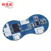 Placa de proteção de bateria de lítio 18650 de 2 cordas chip de proteção de corda dupla sobrecorrente pico 4A 7.4V
