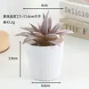 Venta al por mayor de plantas suculentas artificiales, lote mixto de plantas suculentas en maceta diamante, ventas directas de fábrica, decoraciones de plantas verdes para oficina