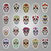 50 piezas en el color mágico calavera de terror Amazon calientes pegatinas de grafiti sorpresa pegatinas para maleta de viaje pegatinas para coche se pueden mover