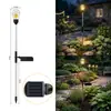 Luz LED solar para césped de villa, impermeable, para exteriores, luz guía para caminos montada en el suelo de jardín, luz decorativa para exteriores