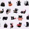 Meow Star Story Gato Preto Adesivos Caixa Fofo Desenho Animado Fofo Gato Adesivos Manual Caderno Copo de Água Adesivos Decorativos