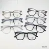 Nuevas Gafas Ópticas Lisas Anti-Luz Azul de Montura Cuadrada Grande Se Pueden Combinar con Miopía Al por Mayor Monturas de Gafas Cuadradas Retro de Tr90 para Hombre y Mujer
