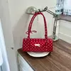 2026 Bolso de Lunares Versátil de Nicho Moda Estilo Coreano Nuevo para Mujer, Bolso de Hombro Casual Simple de Gama Alta, Bolso Almohada