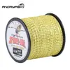 Linha de Pesca PE, Linha Trançada Ultra Macia de 4 Fios 8 Fios Invisível, Resistente à Mordida 500m Linha de Pesca Spot Dyneema