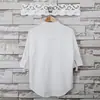 Camisa de Manga Corta para Hombre con Mangas de Tres Cuartos, Talla Grande de Moda, Talla Grande Transfronteriza, Corte Holgado, Al Por Mayor, Estilo Japonés Retro, Estilo Chino