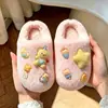 Chinelos de Algodão Infantis para Meninos e Meninas, Novo Estilo Inverno 2026, Para Casa, Bebê, Crianças, Meninos, Casa, Chinelos Felpudos