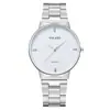 Procesamiento y Personalización del Fabricante de Comercio Exterior Más Vendido Elegante Reloj para Hombre Incrustado de Diamantes Reloj para Hombre Correa de Acero Reloj de Cuarzo para Hombre