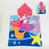 Bata con capucha para niños en stock, bata de baño engrosada, secado rápido y absorbente, con estampado reactivo, adecuada para uso doméstico como toalla de baño ponible