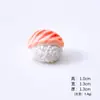 Brinquedos Populares de Comida Bento Realista, Bolinhos de Arroz Urso e Porco, Decoração DIY com Cola de Creme, Acessórios de Resina, Enfeites para Casa de Bonecas