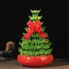 Torre de Bambú, Bambú de la Fortuna, Bambú Paso a Paso, Torre de Bambú Guanyin Hidropónica, Bambú Paso a Paso para la Buena Suerte, Excelente Artículo de Regalo, Bonsái