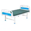 Cama de hospital plana de acero laminado en frío de grado médico para una persona, cama de paciente tipo plana, venta directa del fabricante de camas para examen médico y atención ambulatoria