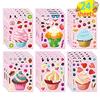 Pegatinas de Fiesta de Helados de Verano Productos para Niños Pegatinas de Helados Juego Cumpleaños Manualidades Artísticas DIY