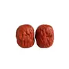 Colgante de mano de palo de rosa rojo tallado con dátil rojo, decoración artesanal de madera maciza "Zao Sheng Guizi", colgante de juguete para mano, bola de mano