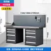 Bancada de Montagem de Alta Resistência com Tampo de Aço Inoxidável, Mesa de Manutenção, Bancada de Testes Espessada e Equipamentos para Sala de Treinamento