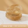 Estilo Nórdico Hogar Plato Pequeño Sala de Estar Mesa de Comedor Plato para Huesos de Fruta Plato para Snacks Dulces Fruta Material de Grado Alimenticio