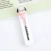 Cartoon bonito flor arte faca portátil split express pequena faca estudante escritório papel corte coelho faca feita à mão