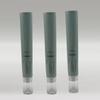 Tubo de bisnaga redondo personalizado de 25g para pomada/gel com bico pontudo, tubo para squeeze de creme para os olhos, embalagem de tubo cosmético