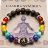 Pulsera de Venta Caliente Transfronteriza, Estilo Punk, Moda Europea y Americana, Pulsera de Cristal de Piedra Natural de Gama Alta, Stock Listo de Fábrica