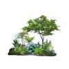 Arreglos de Plantas Grandes para Paisajismo, Decoraciones Florales de Jardín, Conjuntos de Paisajismo para Esquinas de Hoteles y Restaurantes, Manojos de Cañaveral Real