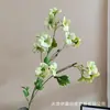 18 flores artificiais de cornus, flores borboleta para decoração de salão de cerimônia de casamento, arranjo de parede de fundo para fotografia de casa e hotel