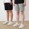 260g Fleece Escovado Pesado Estilo Japonês Cor Sólida Casual Simples Estilo Americano Caimento Solto Shorts de Cinco Pontos Marca Moderna Masculina Atacado