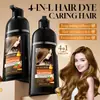 Tinte para el Cabello Transfronterizo Sadoer Esencia de Aceite de Argán Marroquí Crema Tinturante Color Castaño Color de Larga Duración Fijación de Color para Comercio Exterior