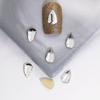 Pacote inteiro de 1440 peças atacado branco plana em forma especial diamante super brilhante pequena gota de chuva prego diamante jóias quadrado amor strass